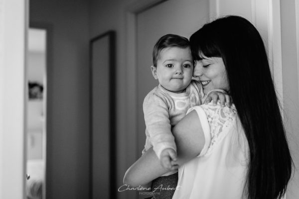 Séance photo bébé 1 an à domicile chambéry savoie