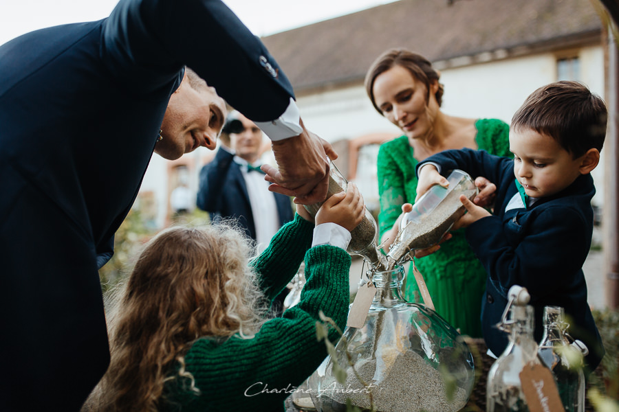 photographe mariage automne la médicée cérémonie du sable